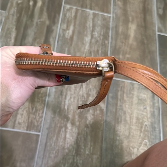 Free People Camel Leather Pouch - Picture 8 of 14